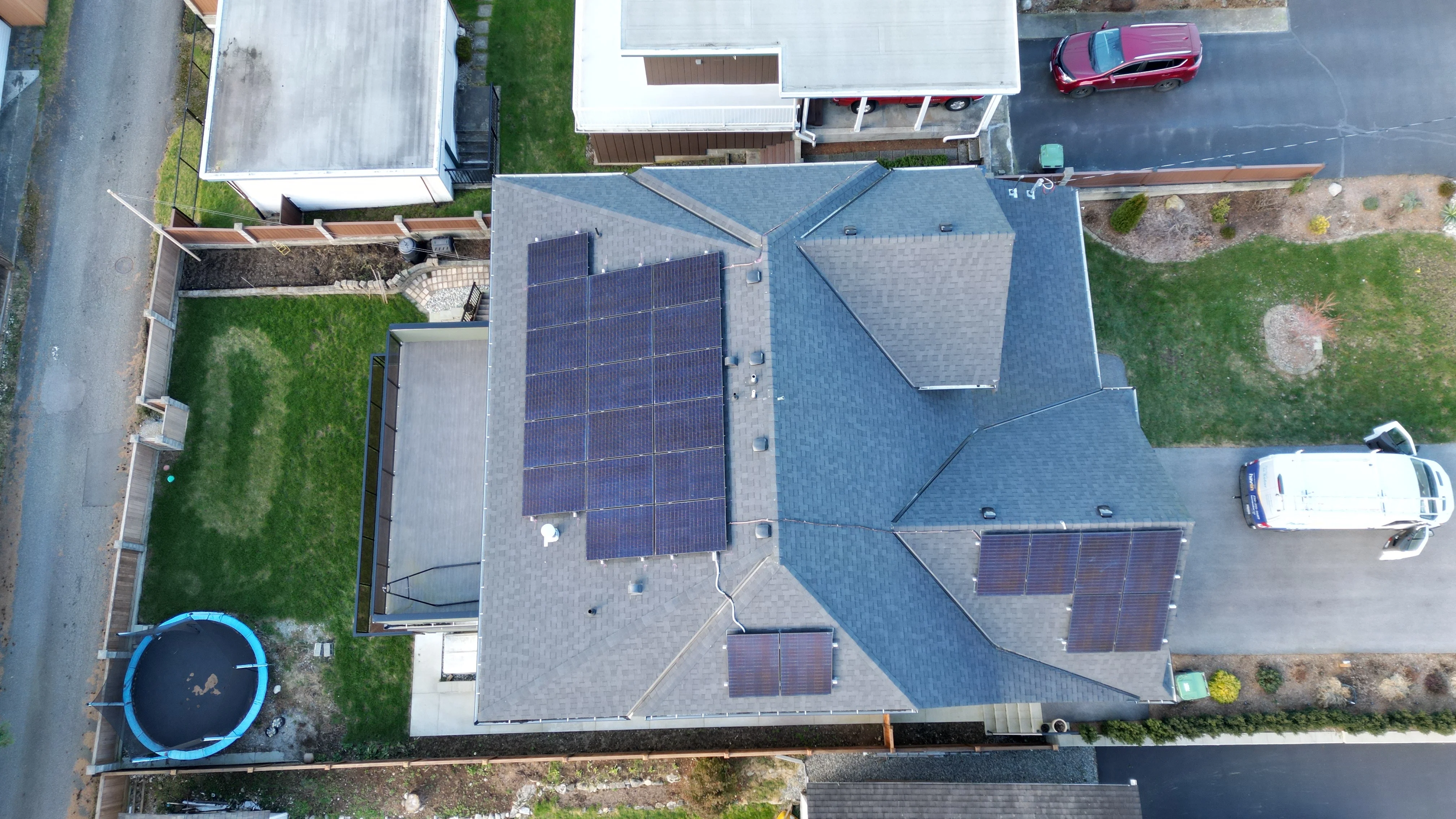 Actual power bill from BC Hydro showcase the electricity cost of a house with solar system installed.